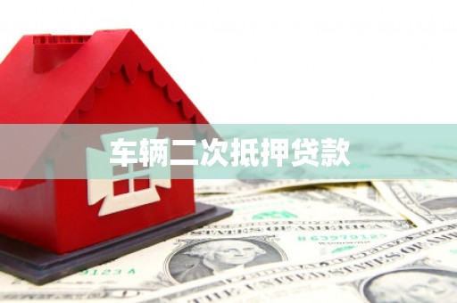 东阿车辆二次抵押贷款