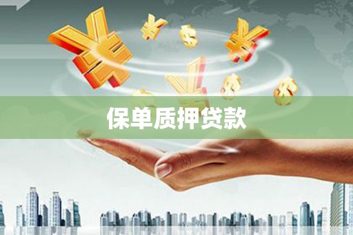 洮北保单质押贷款