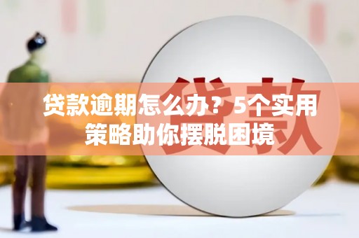 澜沧贷款逾期怎么办？5个实用策略助你摆脱困境