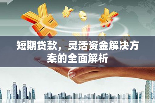 洮北短期贷款，灵活资金解决方案的全面解析