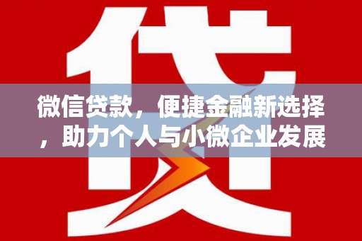 施甸微信贷款，便捷金融新选择，助力个人与小微企业发展