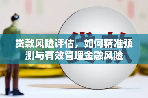 滦南贷款风险评估，如何精准预测与有效管理金融风险