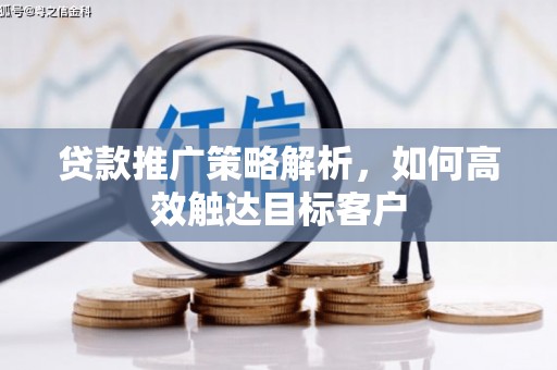 尼玛贷款推广策略解析，如何高效触达目标客户