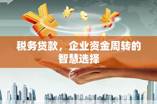 当涂税务贷款，企业资金周转的智慧选择