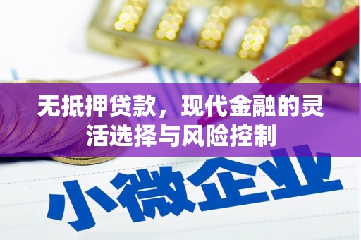 阿里山无抵押贷款，现代金融的灵活选择与风险控制