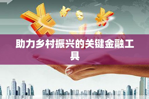 代县助力乡村振兴的关键金融工具