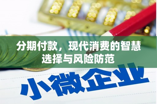 雷州分期付款，现代消费的智慧选择与风险防范