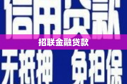 维西招联金融贷款