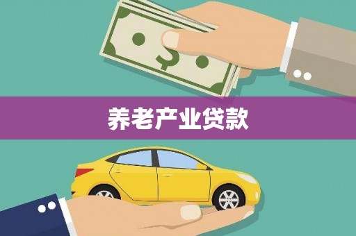成华养老产业贷款